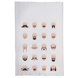 Pano De Prato Nerderia Bigodes