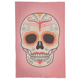 Pano De Prato Nerderia Caveira Mexicana