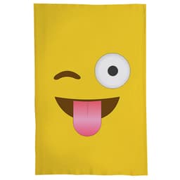 Pano De Prato Nerderia Emoticon Sacana