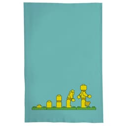 Pano De Prato Nerderia Evolucao Lego