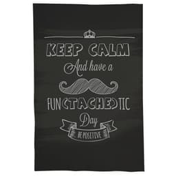 Pano De Prato Nerderia Kep Calm Moustache