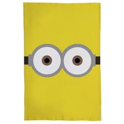 Pano De Prato Nerderia Minion Olhos