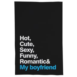 Pano De Prato Nerderia My Boyfriend