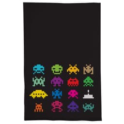 Pano De Prato Nerderia Space Invader