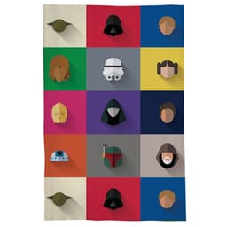 Pano De Prato Nerderia Star Minimalista