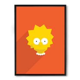 Quadro / Poster Nerderia Simpsons Lisa