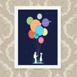 Quadro Astronauta 23X33