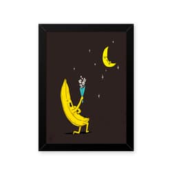 Quadro Banana Romantica 23X33