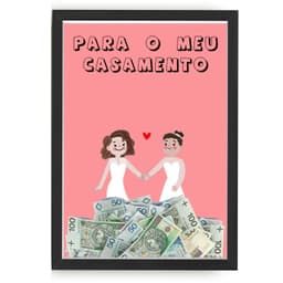 Quadro Decorativo Nerderia 40X40