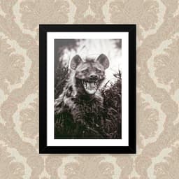 Quadro Hiena 33X43cm