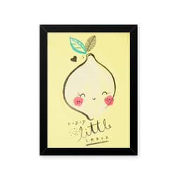 Quadro Limao Fofo 33X43cm