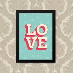 Quadro Love 23X33