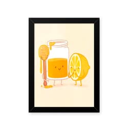 Quadro Mel Limao 23X33