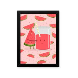 Quadro Melancia Carinhosa 23X33