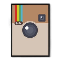 Quadro Nerderia Instagram