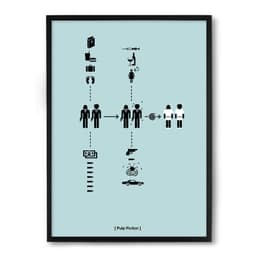 Quadro Nerderia Pulp Fiction