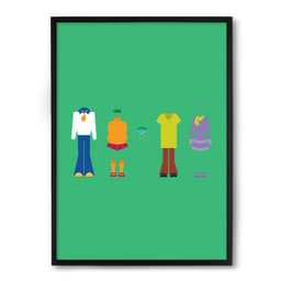 Quadro Nerderia Scooby