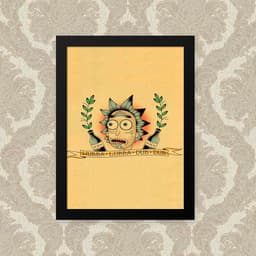 Quadro Rick Drunk 23X33