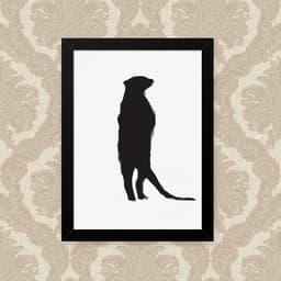 Quadro Suricate 23X33cm