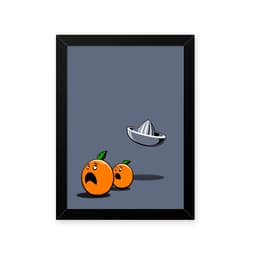 Quadro Tangerinas 23X33