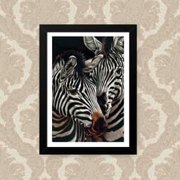 Quadro Zebras 23X33cm