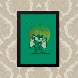 Quadro Zombie Gamer 23X33