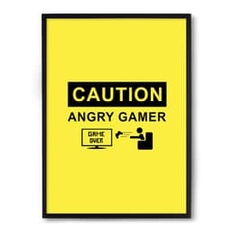 Quadro/Poster Nerderia Angry Gamer