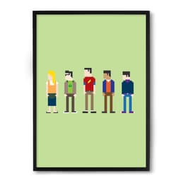 Quadro/Poster Nerderia Big Bang Pixels