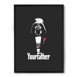 Quadro/Poster Nerderia Your Father Vader
