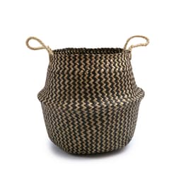 Cesto Seagrass Marrom 37 cm