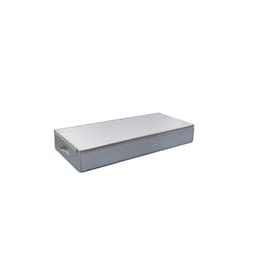 Organizador com Puxadores Oikos Cinza 104 cm