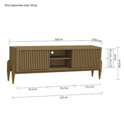 Rack Sereno 1600 2 Pt 