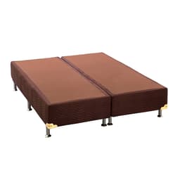 Base para Cama Box King Camurça I Marrom