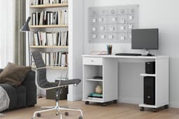 Mesa de Computador Million Branco