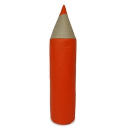 Puff Infantil Lápis Laranja