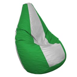 Puff Perão Verde e Branco