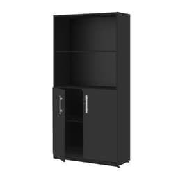 Armario com 3 Prateleiras Etios Preto Onix