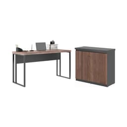 Balcão e Mesa 1.2 Iguaçu Noce Preto