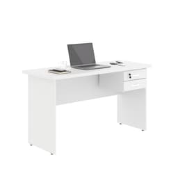 Escrivaninha com Gavetas 1.20 Plate Branco