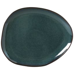 Prato Raso Oval Orgânico Oceano
