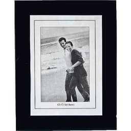 Porta Retrato Prestige Preto 10 x 15 cm