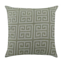 Almofada Geométrica Grego 43x43 Bege