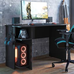 Mesa Gamer com Suporte de Fone Zalie Preto