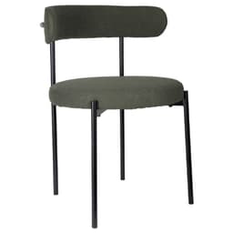 Cadeira Serena - Bouclê Verde Oliva