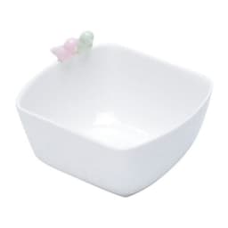 Bowl Pássaro Branco 7,5x10x12 cm
