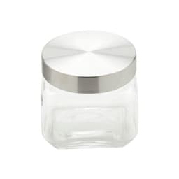 Porta Mantimento Ollam Prateado 800 ml