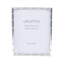 Porta-Retrato 8x10 Life Style Prateado