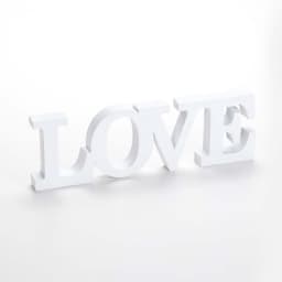 Letreiro Love Decorativo P/ Mesa Branco