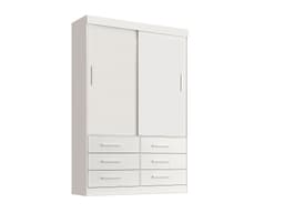 Roupeiro Star 2 Portas Salleto Branco