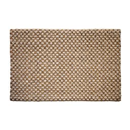 Capacho Liso 45x75 cm Areia e Camelo Apaeb